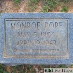 Monroe Pope