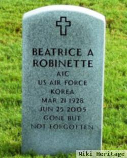 Beatrice A Robinette