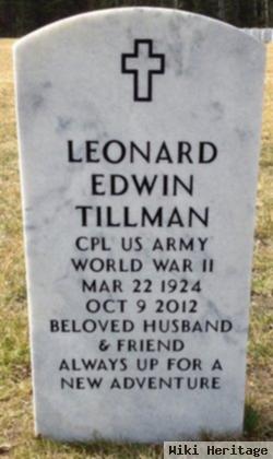 Leonard Edward Tillman