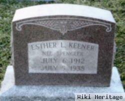 Esther Laura Spengler Keener