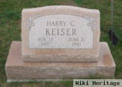 Harry C Keiser