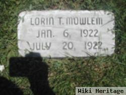 Lorin T. Mowlem