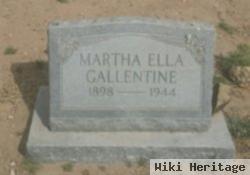 Martha Ella Gallentine