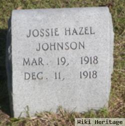 Jossie Hazel Johnson