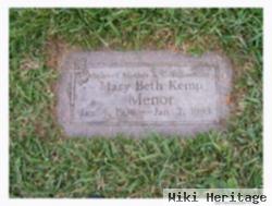 Mary Beth Kemp Menor