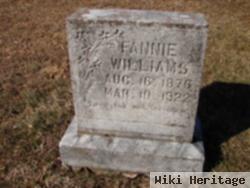 Fannie Holly Williams