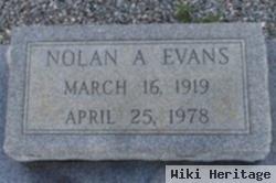 Sgt Nolan A Evans