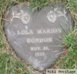 Lola Marion Gordon