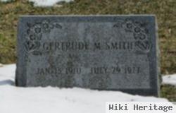 Gertrude M Smith