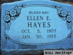 Ellen E Hayes