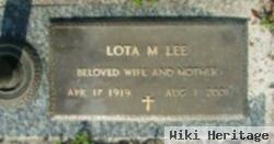 Lota M. Mathis Lee