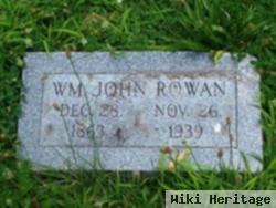 William John Rowan