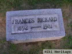 Frances Rickard