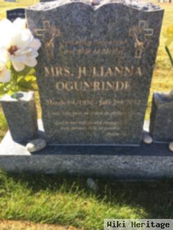 Mrs Julianna Ogunrinde