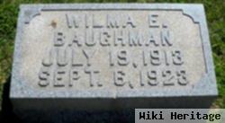 Wilma E Baughman