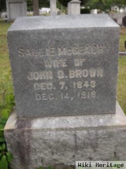 Sallie Mcgeachy Brown