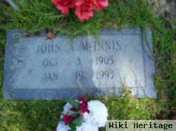 John A Mcinnis