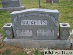 Edward R Ricketts