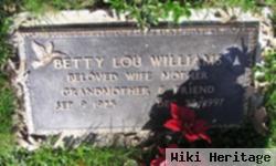 Betty Lou Williams