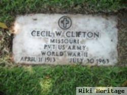 Pvt Cecil Wilbur Clifton