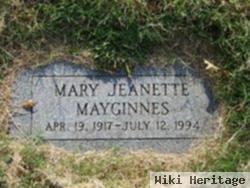 Mary Jeanette Mayginnes