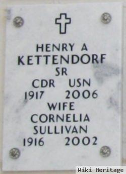 Cmdr Henry A Kettendorf, Sr.