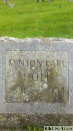 Minton Earl Holl
