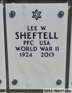 Lee W Sheftell