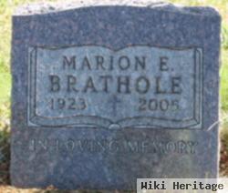 Marion E Brathole