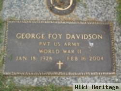George Foy Davidson
