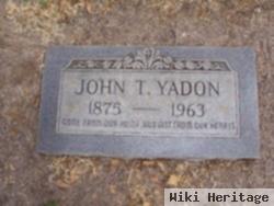 John T. Yadon