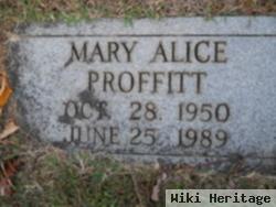 Mary Alice Proffitt Pitser