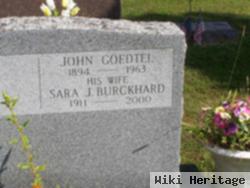 Sara J. Burckhard Goedtel