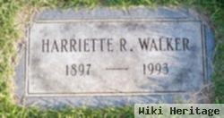 Harriette R Zinn Walker