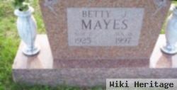 Betty Jean Tracy Mayes