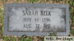 Sarah Jane Belk