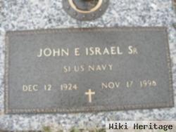 John E Israel, Sr