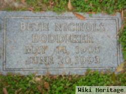 Beth Nichols Boddeker