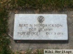 Bert Norman Hendrickson