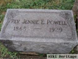 Rev Jennie Elizabeth Trowbridge Powell