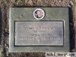 Harold Theodore Denton