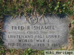 Fred R Shamel