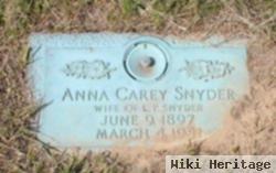 Anna Carey Snyder