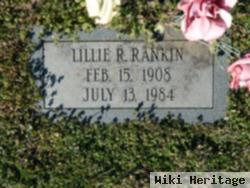 Lillie R Rankin