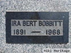 Ira Bert Bobbitt