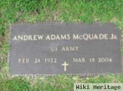 Andrew Adams Mcquade, Jr