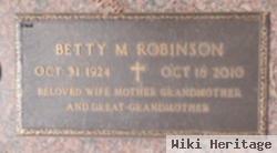 Betty M. Robinson