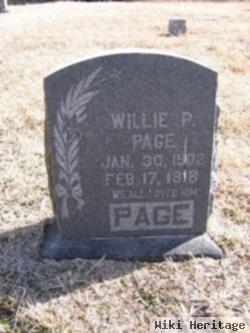 Willie P. Page