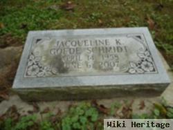 Jacqueline K. Goede Schmidt