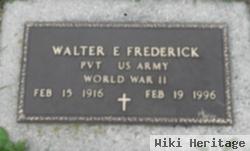 Walter E. Frederick